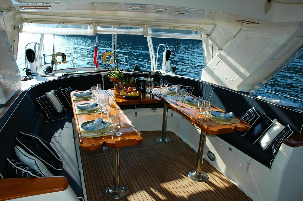 Pranzo a bordo